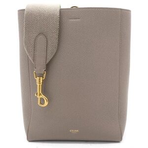SOLD CELINE Sangle Bucket Bag Small Taupe